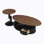 Ensemble de 2 tables gigognes Luxury-1177168648-1178259478