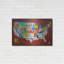 «Licence Plate Map USA» par Design Turnpike-601904629