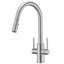 Pull Down Double Handle Kitchen Faucet