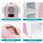 Caynel Mini Fridge Cooler,  5L Holds Up to 6 Cans, Portable Fridge for Car, Office, Bedroom, Dorm Room-90069380
