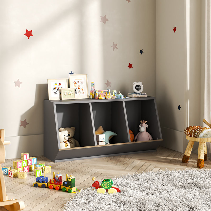 Stackable Open Style Toy Storage Organizer