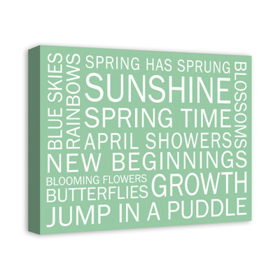 Dictons du printemps - On