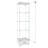 Modern Glass Display Cabinet With Drawer-1117212273