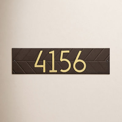 Mid-Century Modern Wall Plaque