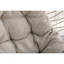 Fauteuil suspendu d'extérieur en forme d'œuf avec support, fauteuil de patio en osier en forme d'œuf, fauteuil à bascule d'intérieur, hamac d'extérieur en forme d'œuf, gris lin-610621002-610621005