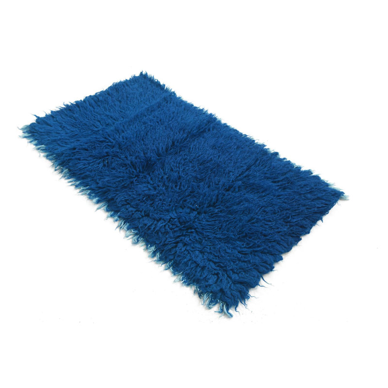 Tapis bleu Oliver