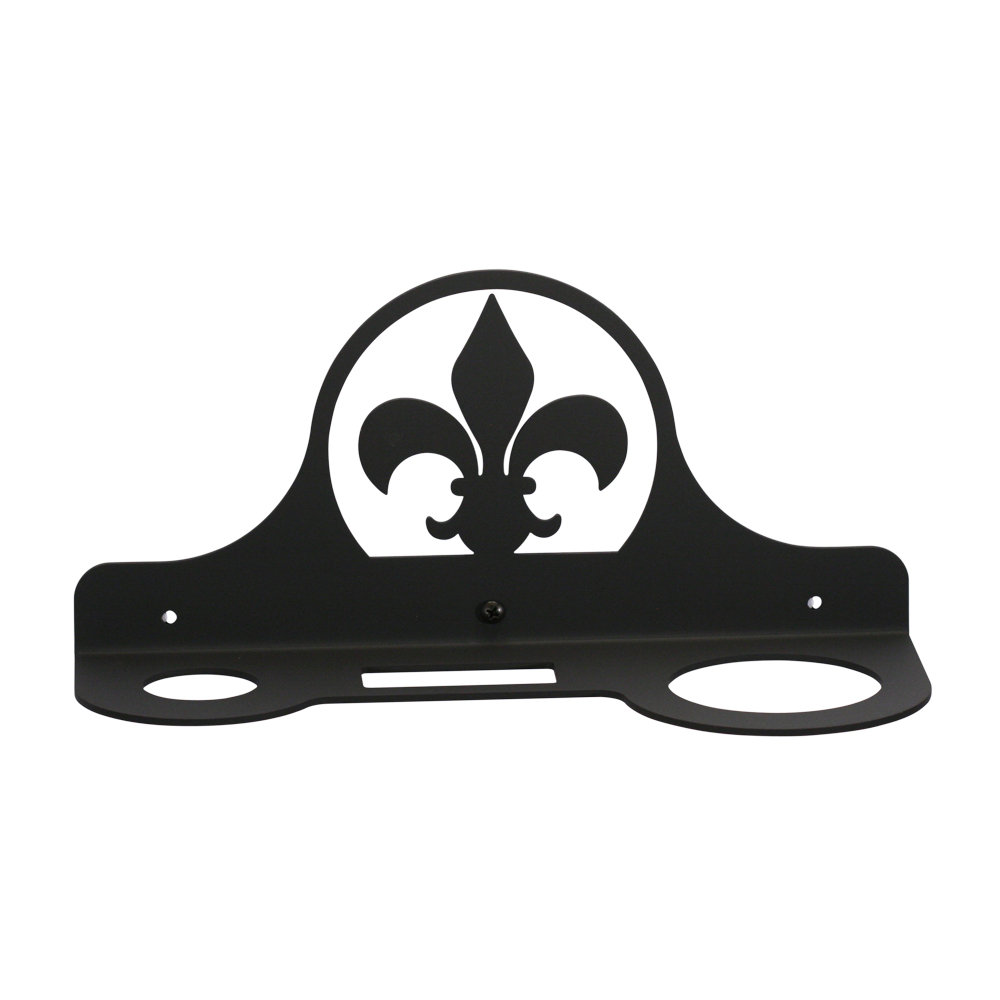 Ettinger Metal Hair Tool Holder Fleur De Lis Living