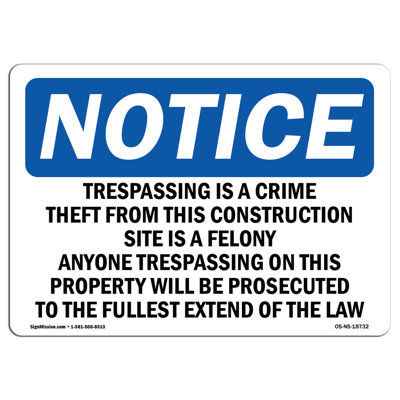Notice Sign