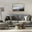 Cadre flottant Cresting Waves Black Sand Coast, design par Jade Sharp Photo-1770697179-1770697177