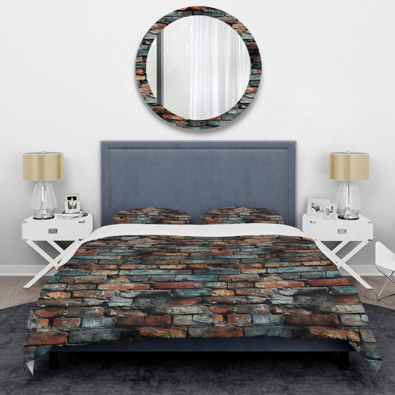 Ensemble de housse de couette Vintage Industrial Essence - microfibre de polyester