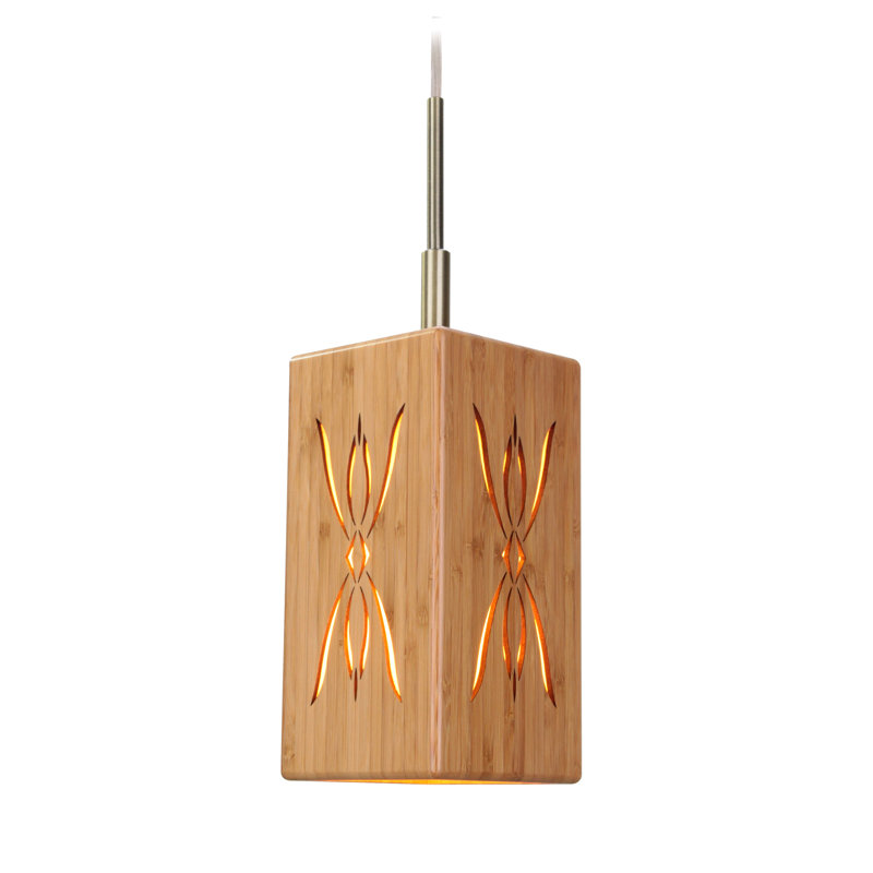 1 - Light Unique/Statement Pendant, Classic Brass