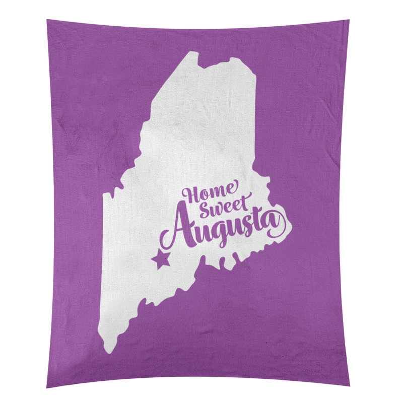 Tapisserie Augusta, Maine, H 27,5 po x l 37,5 po, Violet