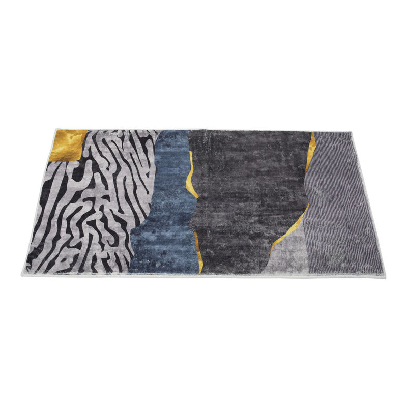 Fabricius Abstract Area Rug, Rectangle 60cm x 120cm