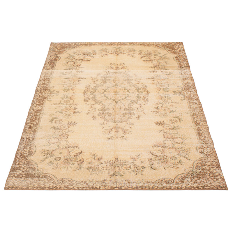 Tapis beige Antalya Vintage 5 pi 9 po x 8 pi 6 po