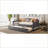 Twin Size Teddy Fleece Upholstered Daybed with LED Light &amp; Trundle, Gray - No Box Spring Needed-732482506