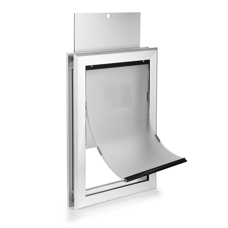 14.2'' W x 20.2'' H Metal Pet Door