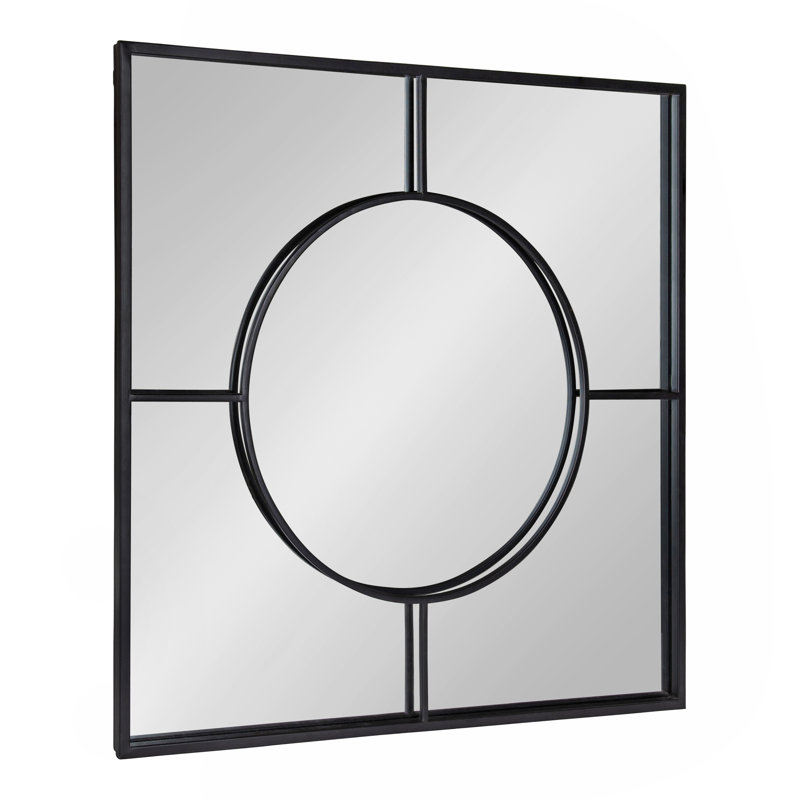 Miroir décoratif Clifton, Noir