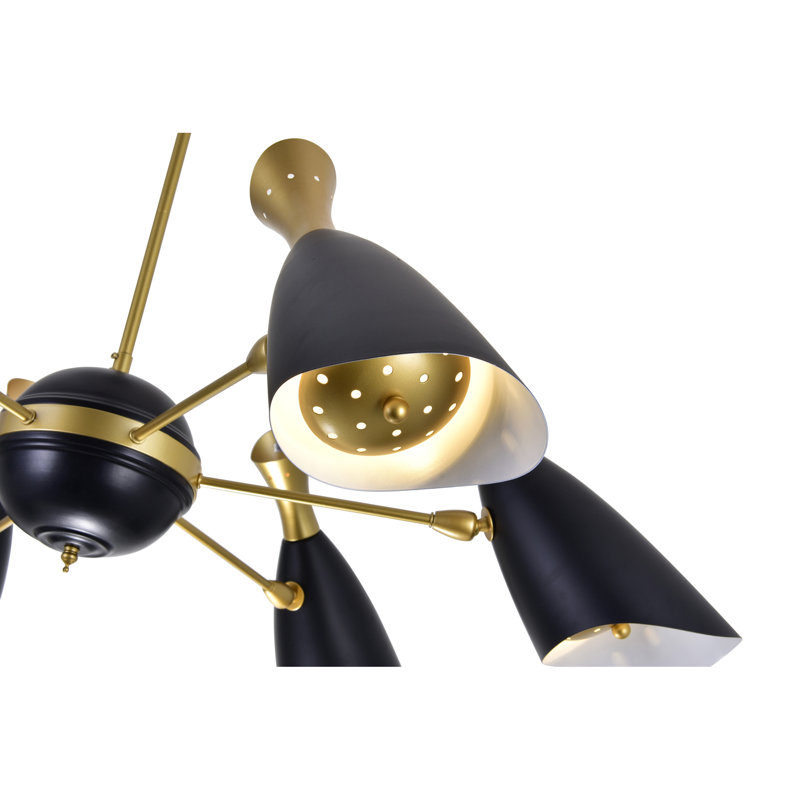 Kolnick 12 - Light Dimmable Sputnik Sphere Chandelier
