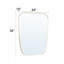Miroir de salle de bain mural 24 po x l 32 po-889544348