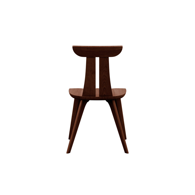 Audrey 4 - Piece Dining Set, 17.5" H x 60" W x 17.75" D, Cognac Cherry, 30" H x 40" W x 72" D