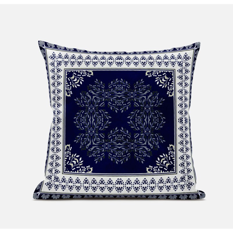 Housse et insert de coussin carré Window Window, 20 po X 20 po, Magenta / crème