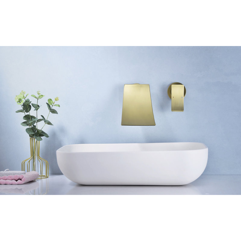 Wall Mount Widespread Bathroom Faucet