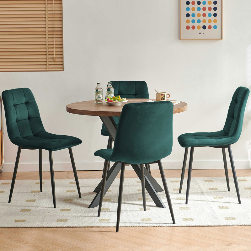Meera 5 - Piece Dining Set, Green