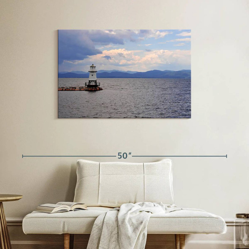 Alvord Lighthouse In Lake Champlain