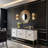 Ulah 17.5" Height Gold Wallchiere