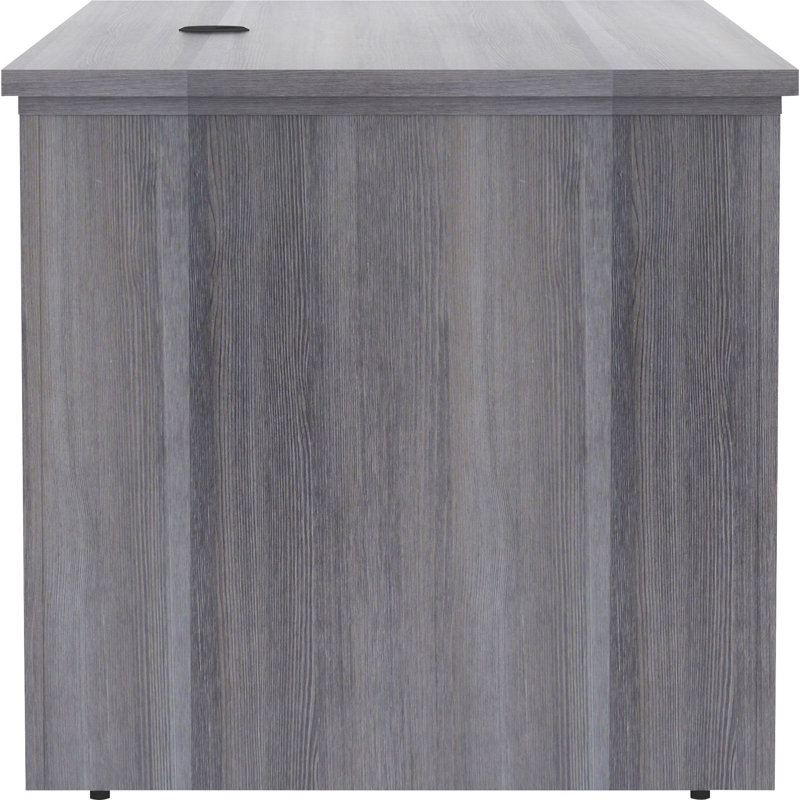 Essentials Series Sit-To-Stand Desk Shell, Weathered Charcoal