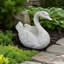 Jardinière de jardin Cygne blanc