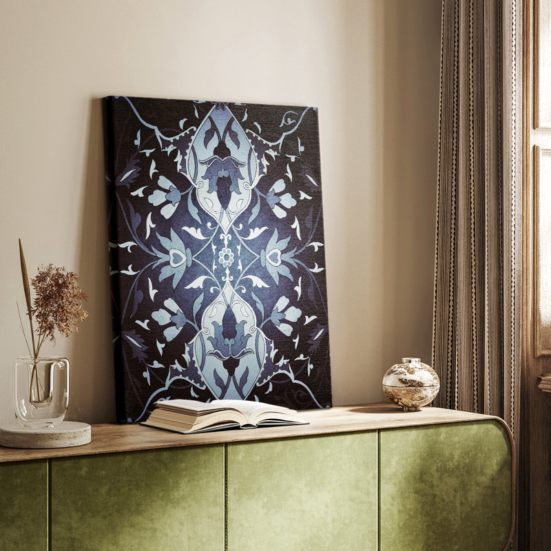 Impression abstraite rétro CLXII - galerie Cavas, H 18 po x l 12 po
