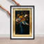 Oliver Gal Peacock's Crown I - With Hand-Applied Gold Leaf & Glitter Animals - Shadowbox Framed Wall Art-1911172210