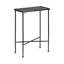 Table d'appoint étroite avec plateau en métal martelé Gologan-1183324293