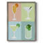 «Colorblock Cocktail I», reproduction encadrée - bois massif-986829381