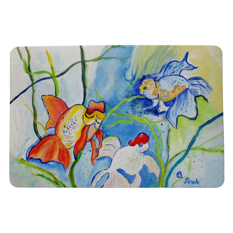 Paillasson d'extérieur antidérapant Fantails II 26 po x 18 po