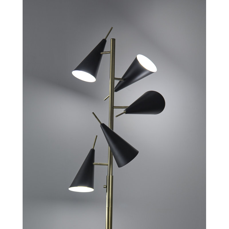 Lampe sur pied à branches 72 "Baskerville