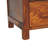 24" Chestnut Solid Wood Three Drawer Nightstand
