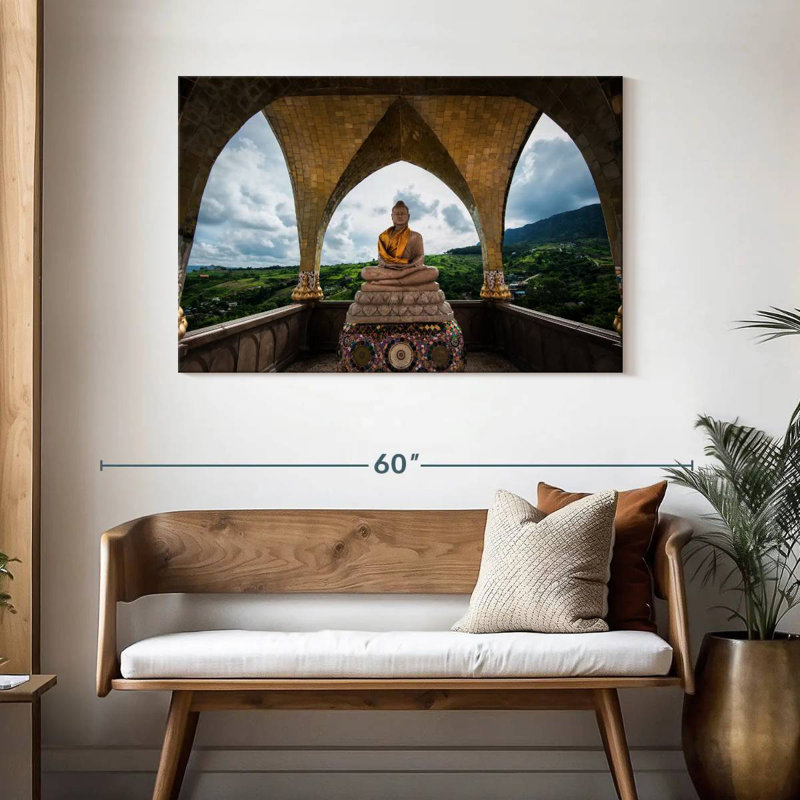 Adella Thai Buddha, 30" H x 45" W