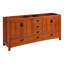 72" Maybeck Dbl Vanity - Tinted Oak With Rect Undermount Sinks-772042690-772042750