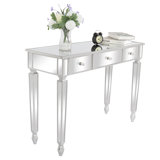Dawnya Solid Wood Writing Table