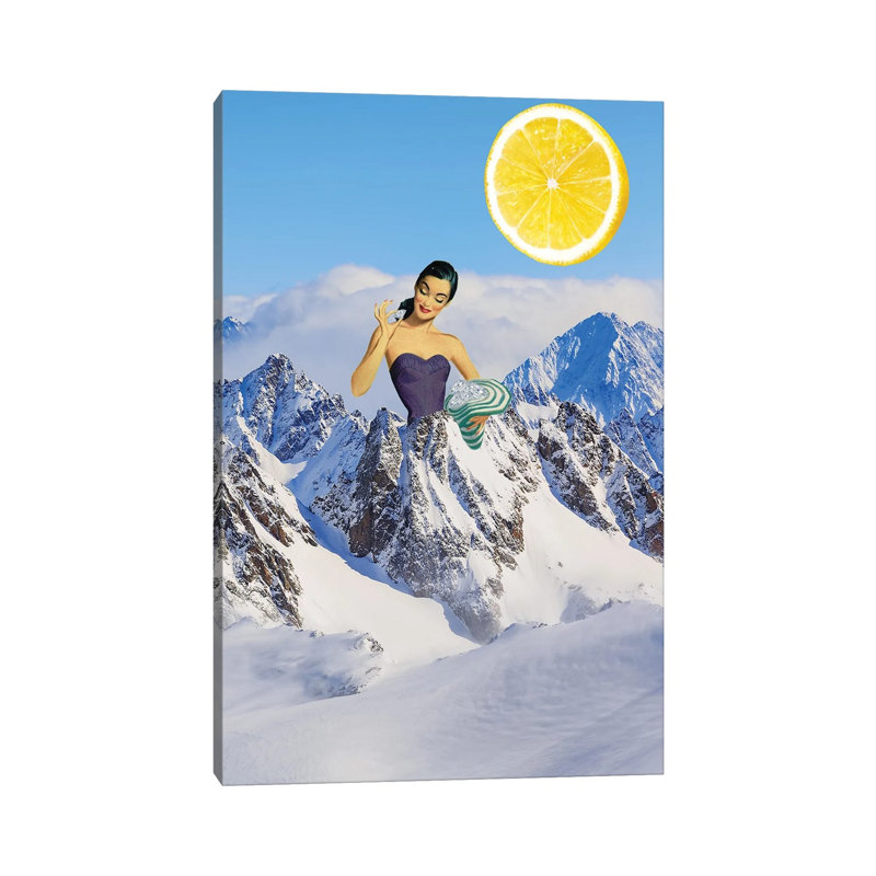 Girl Best Friend by Kiki C Landon - Wrapped Canvas Print, 30.48 cm H x 45.72 cm W