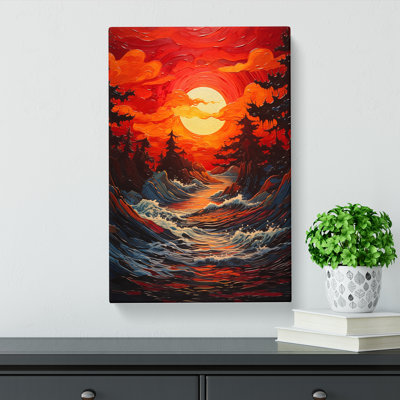 Sunset Informel - No Frame Print