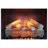 Infrared Heating Electric Fireplace Insert, with Realistic Log Flame, Remote Control, and Overheating Safety