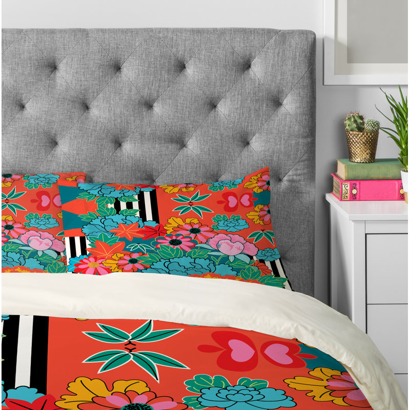 Juliana Curi Floral Duvet Cover
