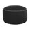 Demi Round Upholstered Outdoor Ottoman with Sunbrella® Cushion