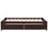 Twin Bed With 2 Drawers,Solid Wood,No Box Spring Needed-150173081
