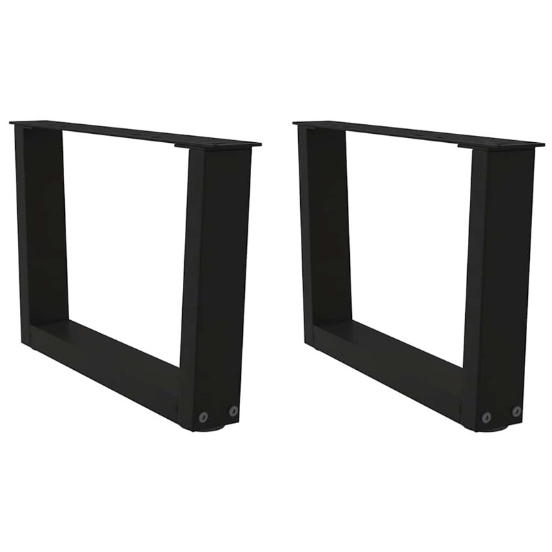 Table Leg, 31.3cm H x 60cm W, Black