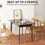 Mid-Century Nordic Kitchen Table,Rectangle Dining Table,for Dining Room-1920777962