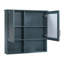 Armoire à pharmacie murale 30 po 2-en-1 avec 2 tablettes réglables et portes à fermeture en douceur-129221518